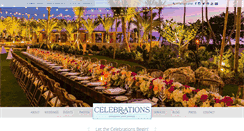 Desktop Screenshot of celebrationsltd.com